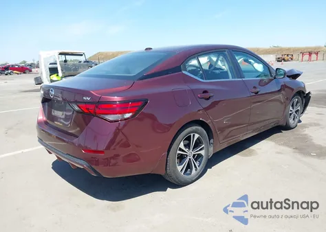 2020 Nissan Sentra Sv Xtronic Cvt z USA, uszkodzony, nr VIN 3N1AB8CV9LY276758